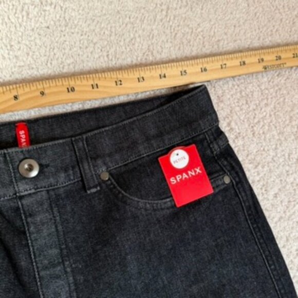 SPANX Dark Gray Wide Leg Jeans - Picture 6 of 10